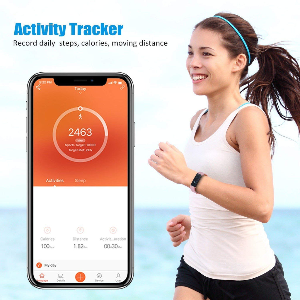 Smartwatch SmartFit Slim – Monitor de Actividad y Sueño + Banda Extra